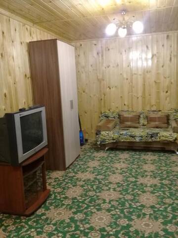 Фото номера Шале с двумя спальнями Гостиница Гостевой Дом Любава г. Листвянка 2