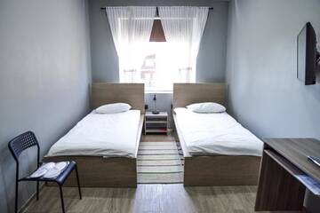 Фото номера Двухместный номер с 2 отдельными кроватями Гостиница Guest house Ostrovskogo 11 г. Листвянка 3